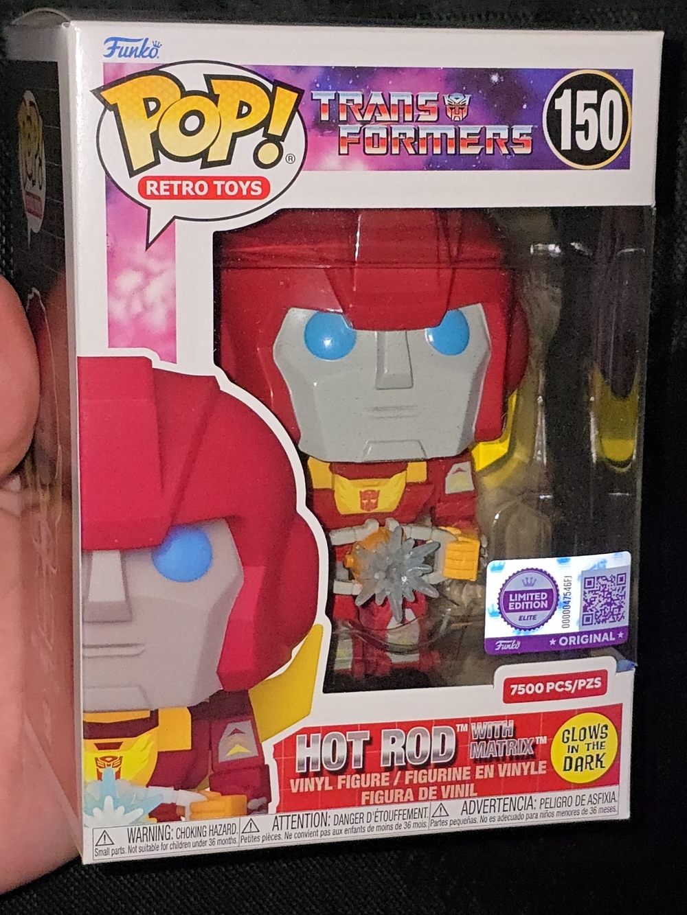 Funko Hot Rod Retro Toys Vinyl Figure Glow In The Dark